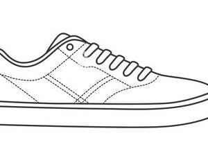 Egyedi cipő festés